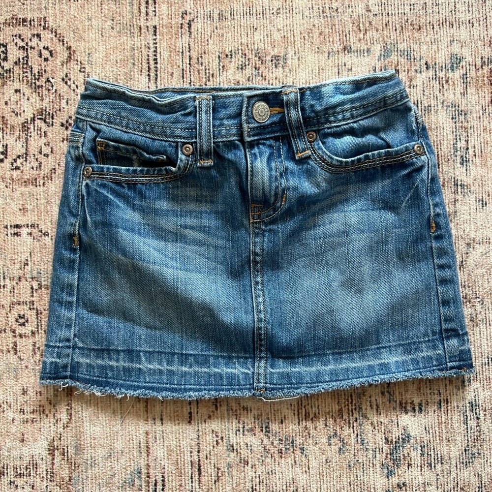 Old Navy Blue Denim Skirt